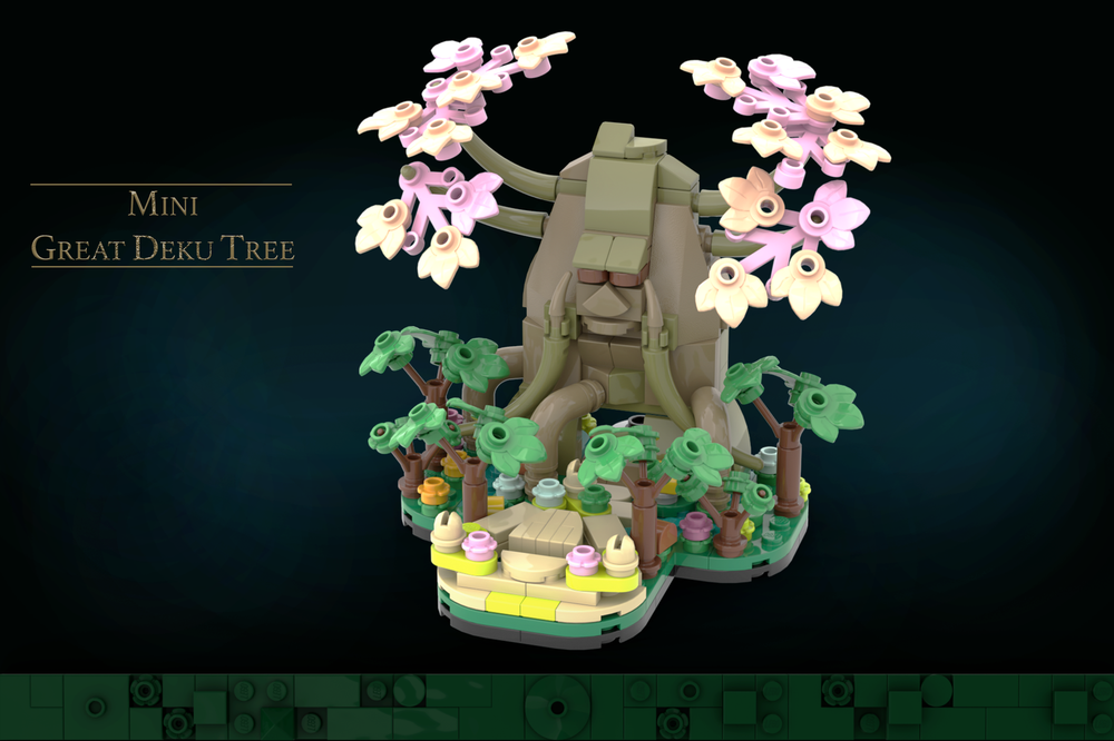 LEGO MOC-205162 Mini Great Deku Tree by christromans | Rebrickable