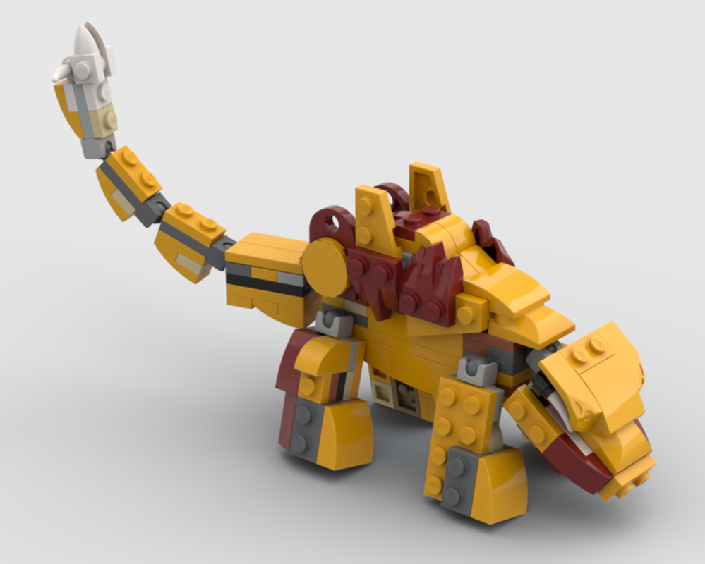 LEGO MOC Stegosaurus 31112 by Duddy | Rebrickable - Build with LEGO