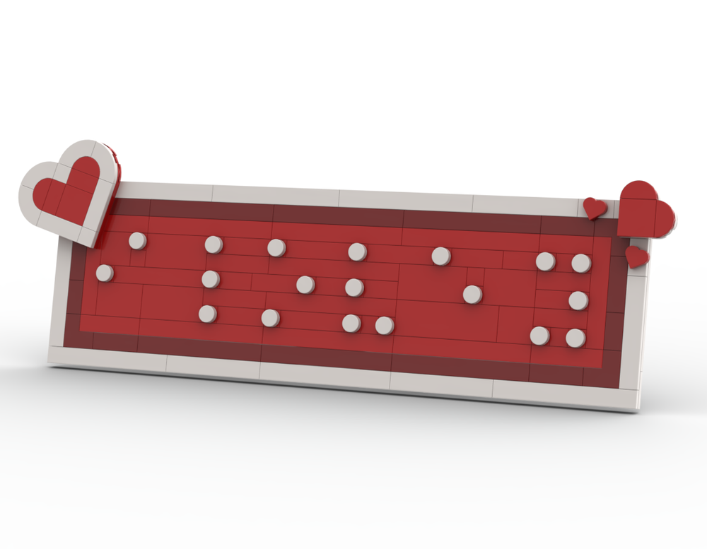 PM002 Braille loves you