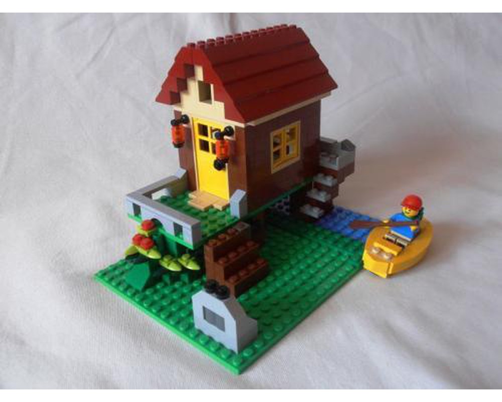 LEGO MOC 5766 Stilt House by PeterSzabo | Rebrickable - Build with LEGO