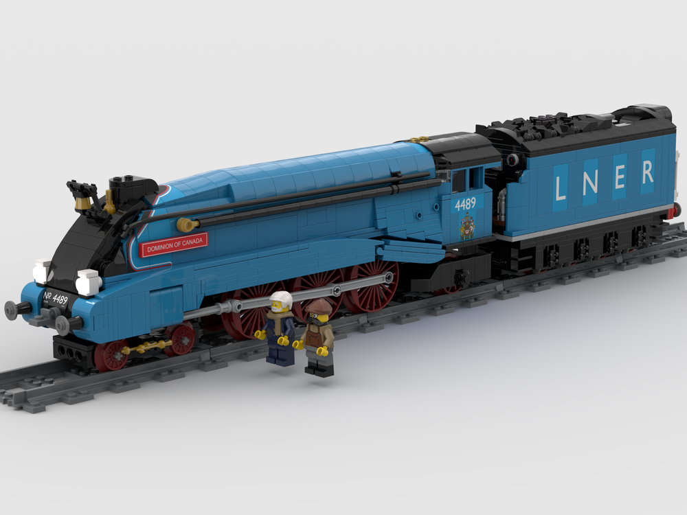 LEGO MOC LNER A4 Garter Blue 