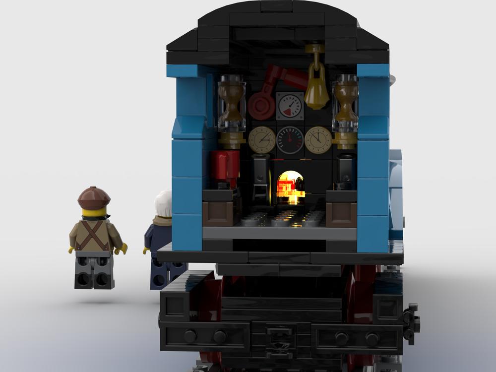 LEGO MOC LNER A4 Garter Blue 