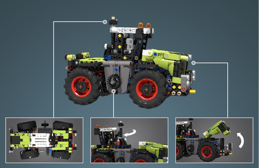 LEGO MOC-205443 CLAAS XERION 5000 TRAC VC by nguyengiangoc ...