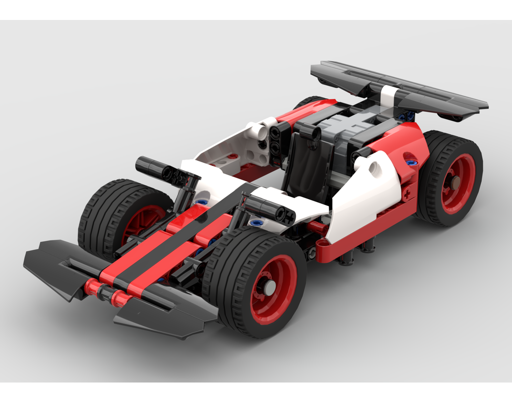 LEGO MOC-205472 Mini Race car by Leg0_lab. | Rebrickable - Build with LEGO