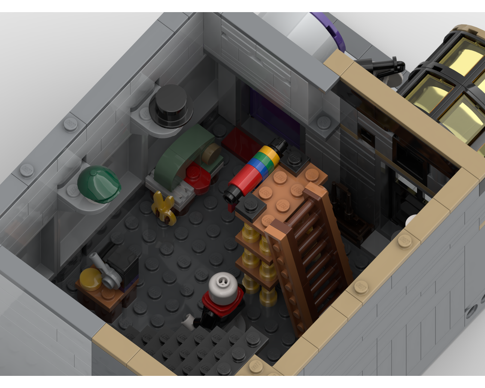 LEGO MOC Modular Ollivander's & Madam Malkin’s Robes - Modification of ...