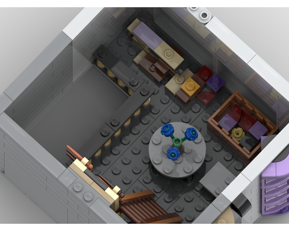 LEGO MOC-205478 Modular Ollivander's & Madam Malkin’s Robes ...