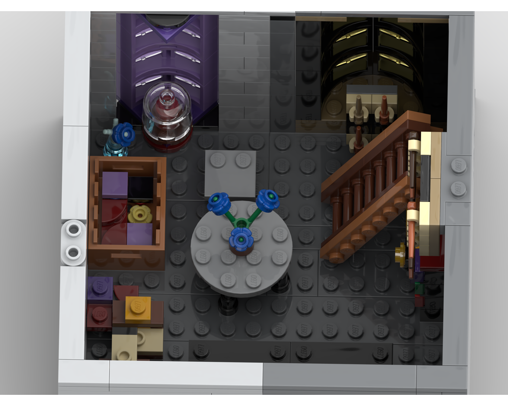 LEGO MOC Modular Ollivander's & Madam Malkin’s Robes - Modification of ...