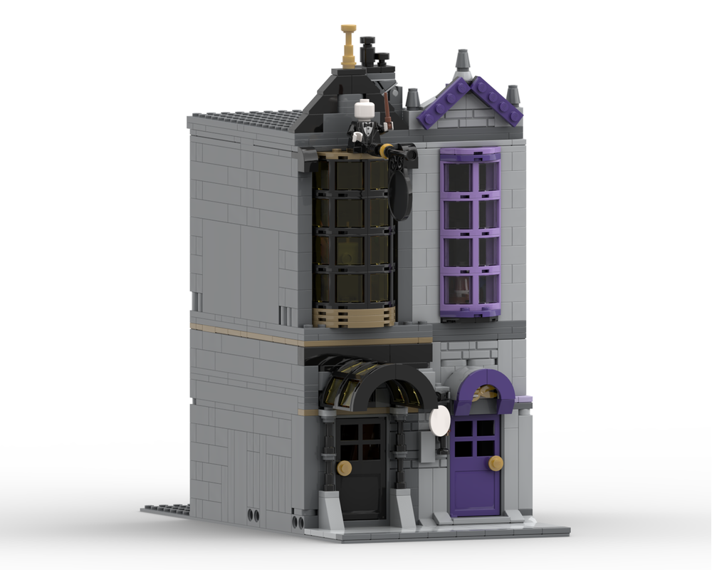 LEGO MOC Modular Ollivander's & Madam Malkin’s Robes - Modification of ...