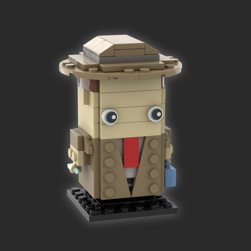 LEGO MOC-205502 Vault-Tec Rep (Human) Fallout 4 by Minifigdisplayco ...