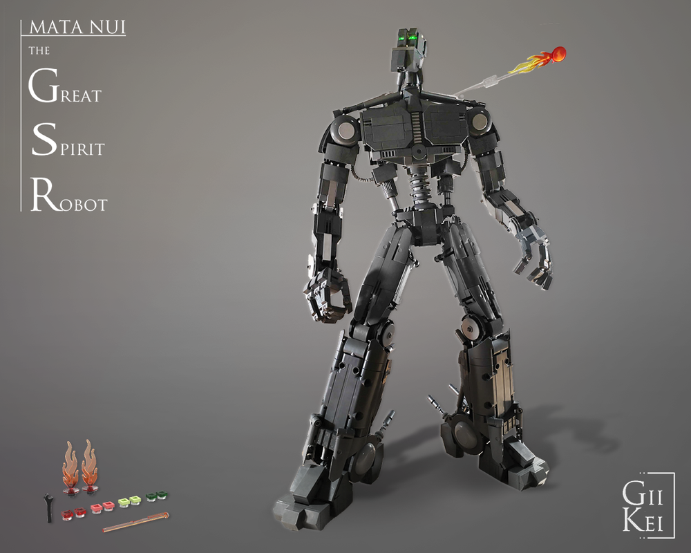LEGO MOC Mata Nui has risen by GiiKei | Rebrickable - Build with LEGO
