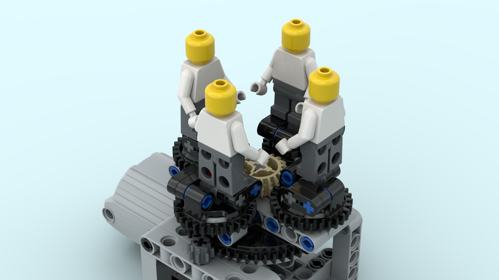 LEGO MOC-205551 minifigure double roration by MeLong | Rebrickable ...