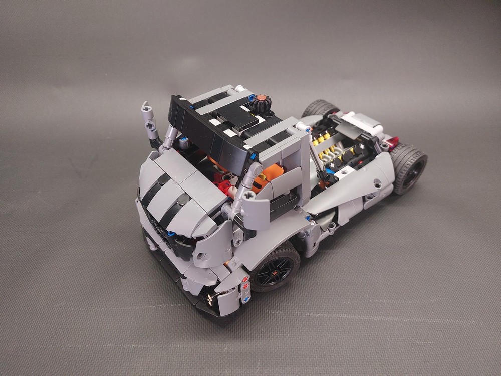 LEGO MOC 42173 Alternate model: Racing truck by Anton Kablash