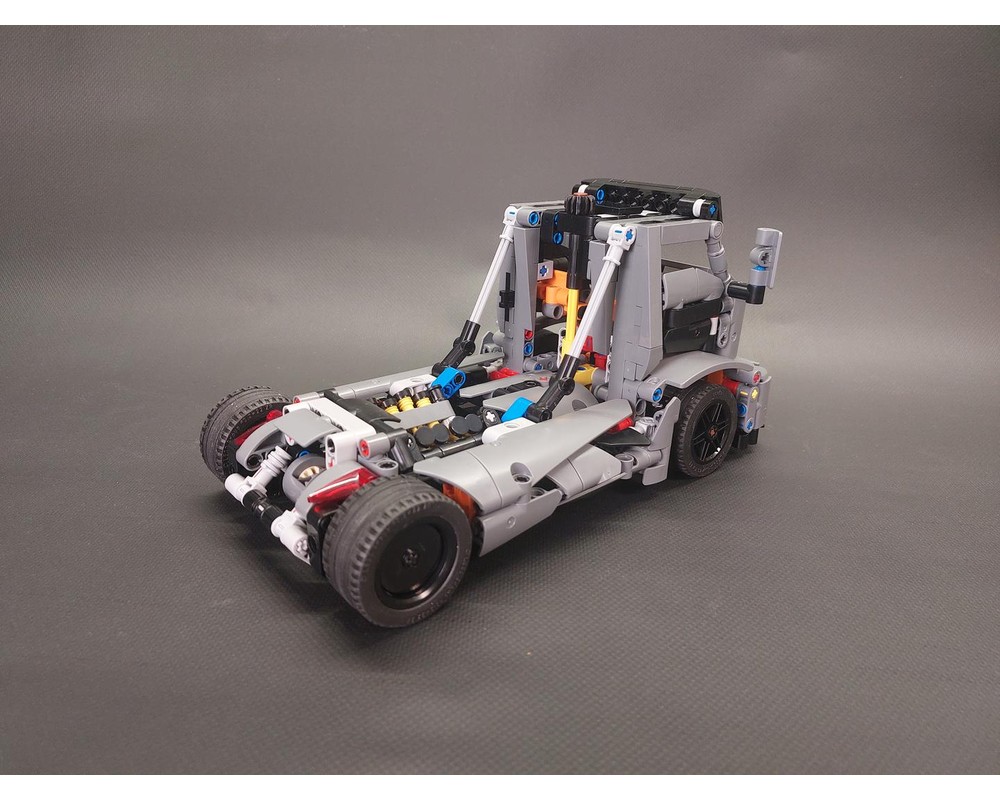 LEGO MOC-205563 42173 Alternate model: Racing truck by Anton