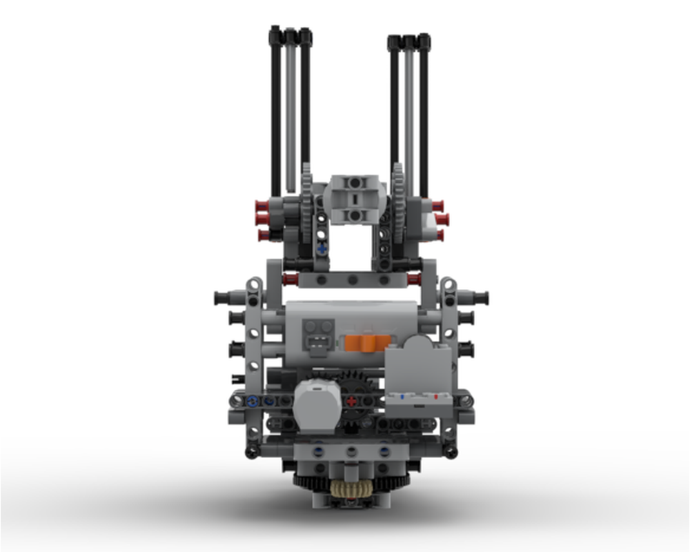 LEGO MOC Working Anti Aircraft Gun (IR Controlled) by JojoTheBuilder ...