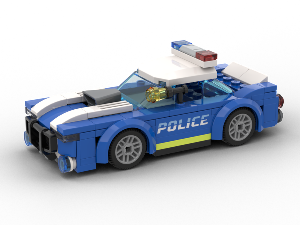 LEGO MOC Police Car (Modular Model) by hoppepe | Rebrickable - Build ...