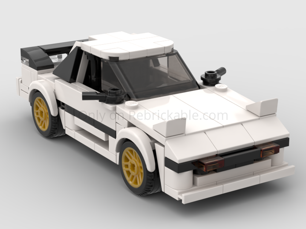 LEGO MOC Toyota MR2 (AW11) by NJDesign | Rebrickable - Build with LEGO