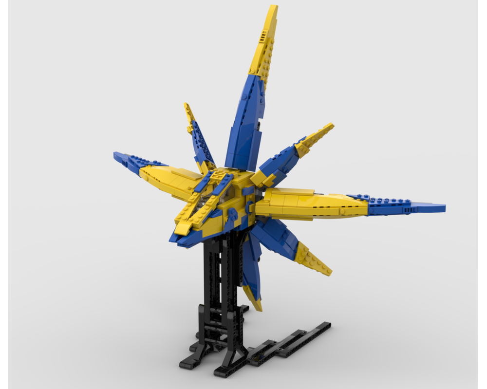 LEGO MOC-205749 UCS Marvel Nova Corp Starblaster Ship from