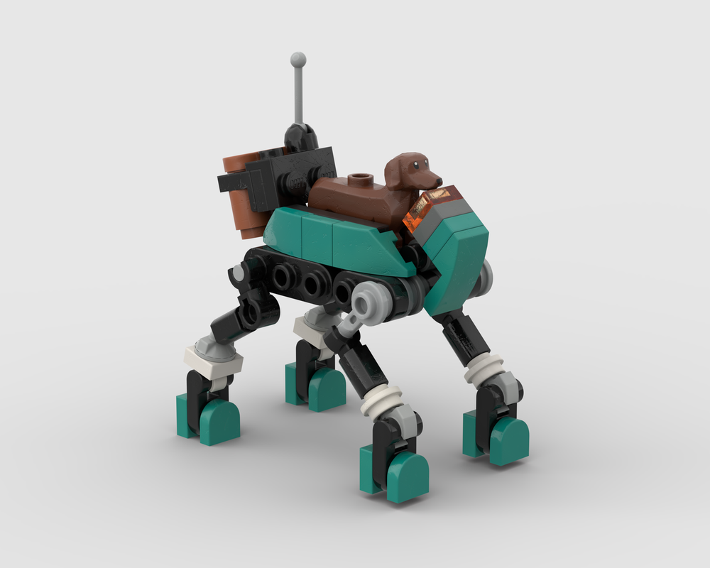 LEGO MOC Dog Exosuit by Rovivruselos | Rebrickable - Build with LEGO