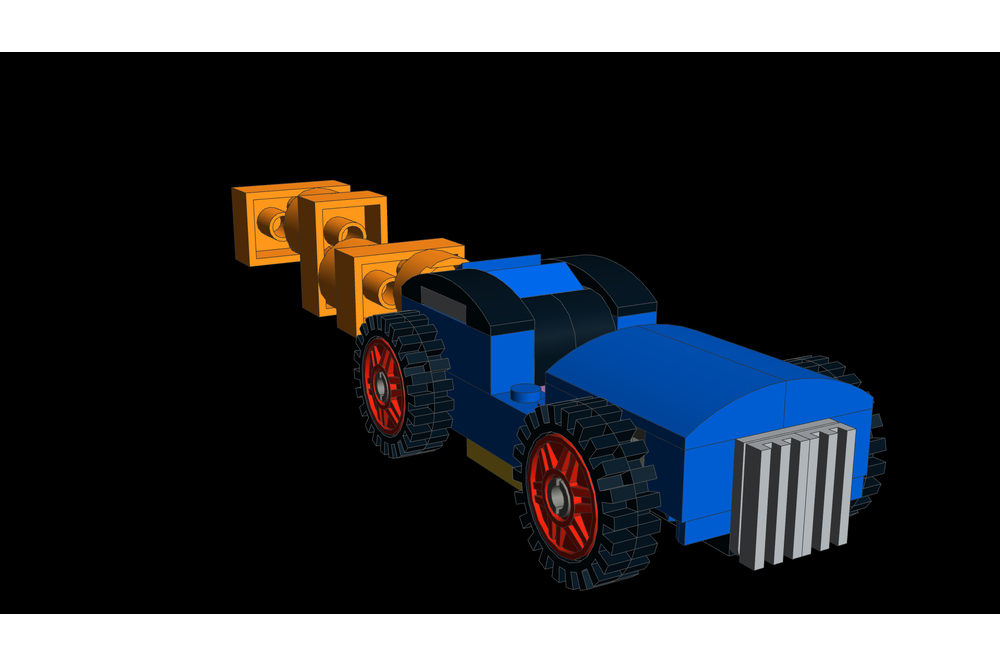 LEGO MOC Frumpy Fiery Fehicle by iwzKV45o | Rebrickable - Build with LEGO