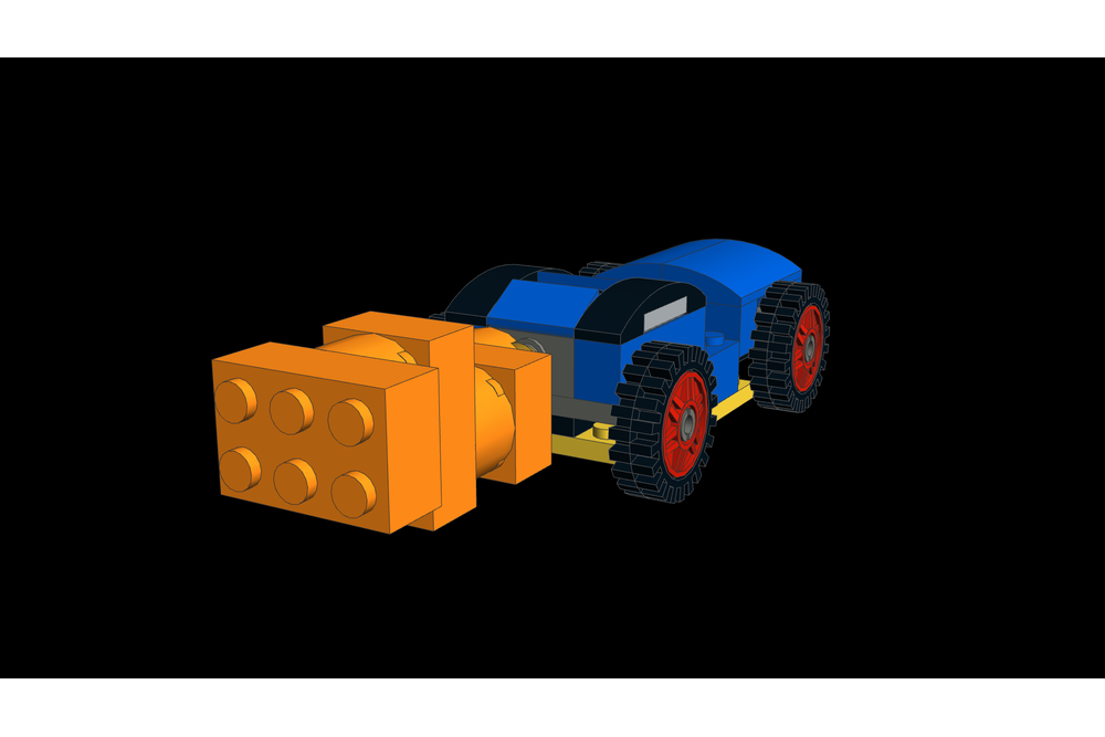 LEGO MOC Frumpy Fiery Fehicle by iwzKV45o | Rebrickable - Build with LEGO