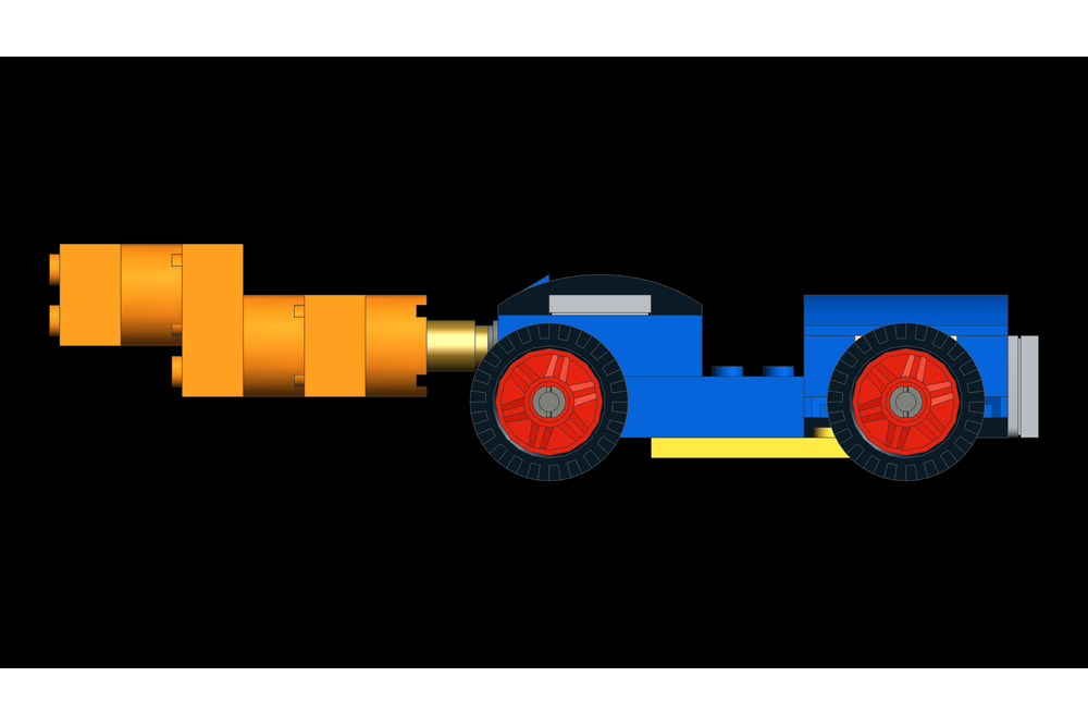 LEGO MOC Frumpy Fiery Fehicle by iwzKV45o | Rebrickable - Build with LEGO