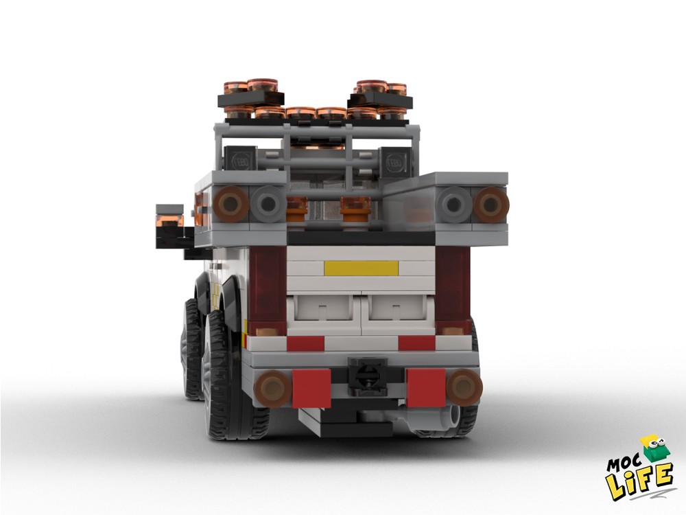 LEGO MOC GMC Sierra 1500 quad cab long bed roadside service by MocLife ...