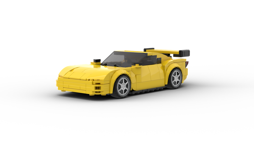 LEGO MOC-205833 Mazda RX-7 by mokesz | Rebrickable - Build with LEGO