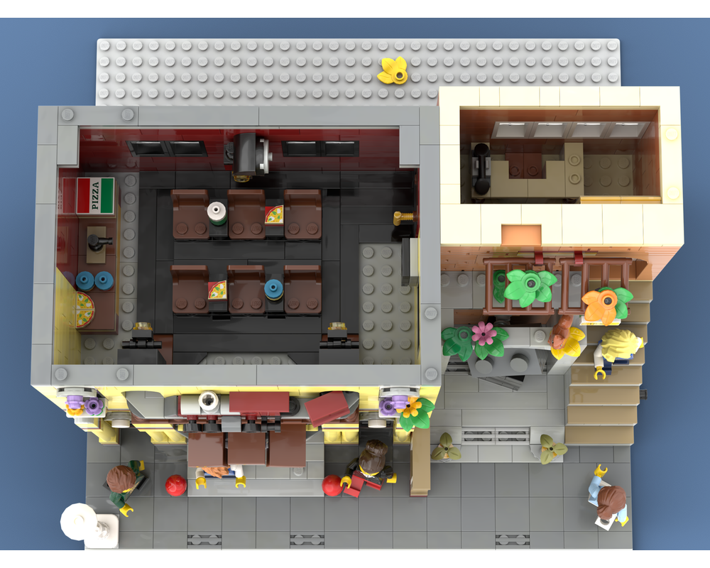 LEGO MOC Toy Shop and Cinema - Alternate Build of Jazz Club set 10312 ...