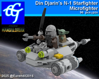 Din Djarin's N-1 Starfighter Microfighter