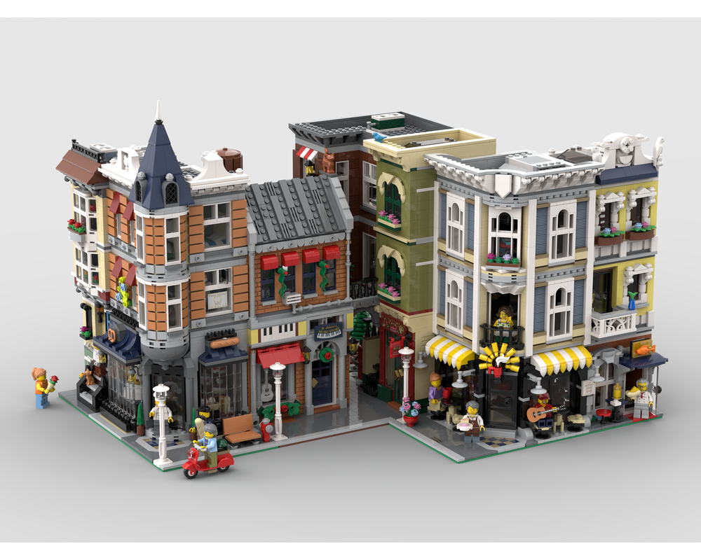 LEGO MOC-205857 Assembly Square Bistro by Briquoleur | Rebrickable ...