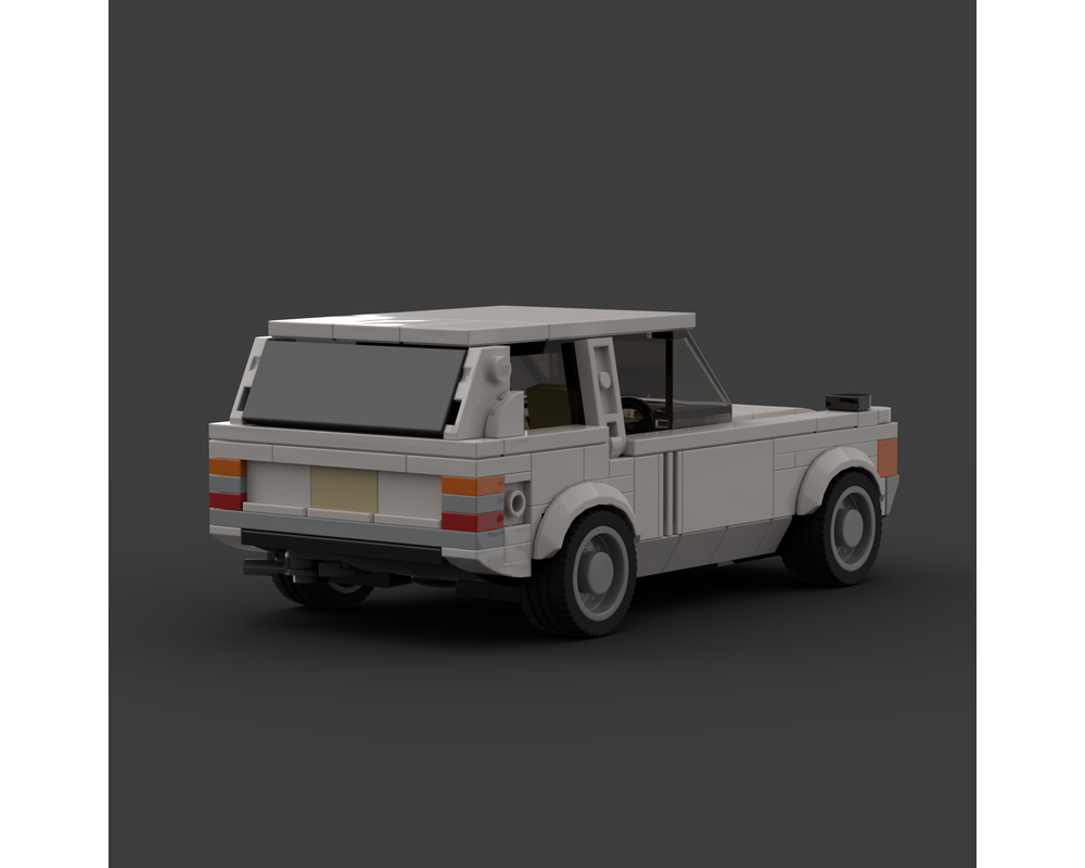 LEGO MOC Land Rover Range Rover 1970 (White) by C.M.D | Rebrickable ...