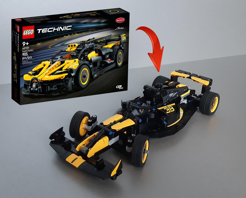LEGO MOC-205926 42151 Formula One car by Bortnick | Rebrickable