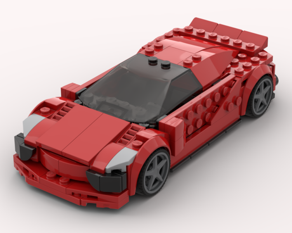 LEGO MOC-205973 LBWK (liberty walk) ferarri f430 by HFY_Dirtyworks_MOCs ...