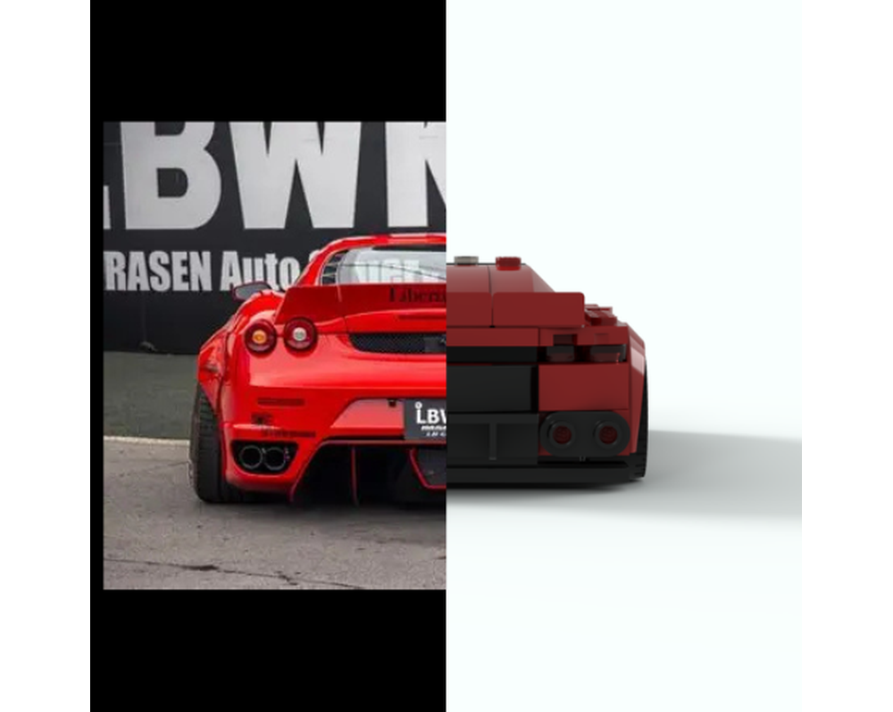 LEGO MOC-205973 LBWK (liberty walk) ferarri f430 by Driftmaster_MOCs™️ ...