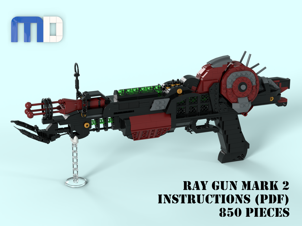 MOC MOC Call of Duty Ray Gun Building Blocks Shooting Game Gift Building Bricks MOC