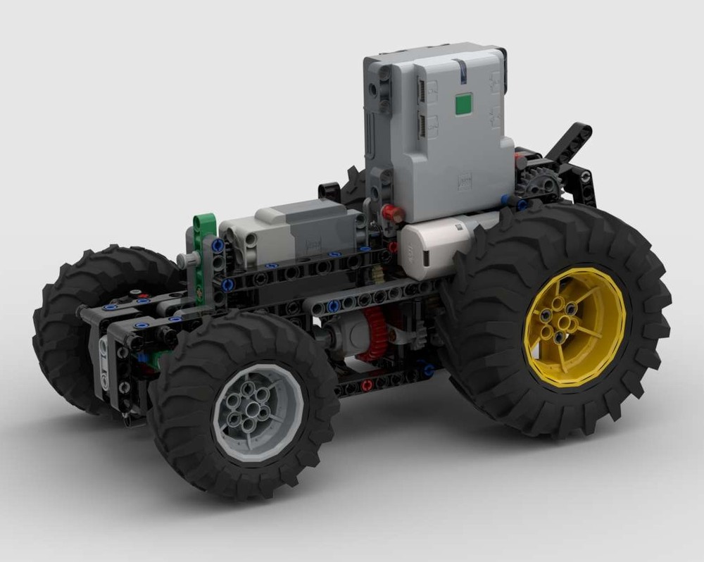 LEGO MOC Tractor Chassis (Control+ version, alternate build of 42129 ...