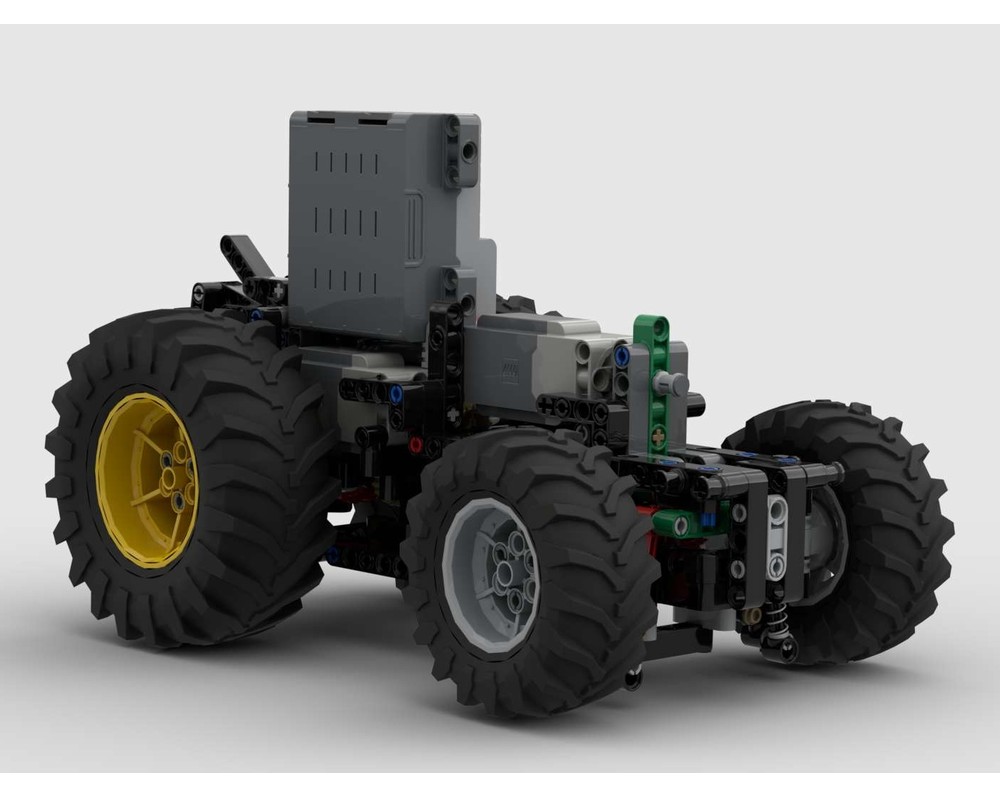 LEGO MOC Tractor Chassis (Control+ version, alternate build of 42129 ...