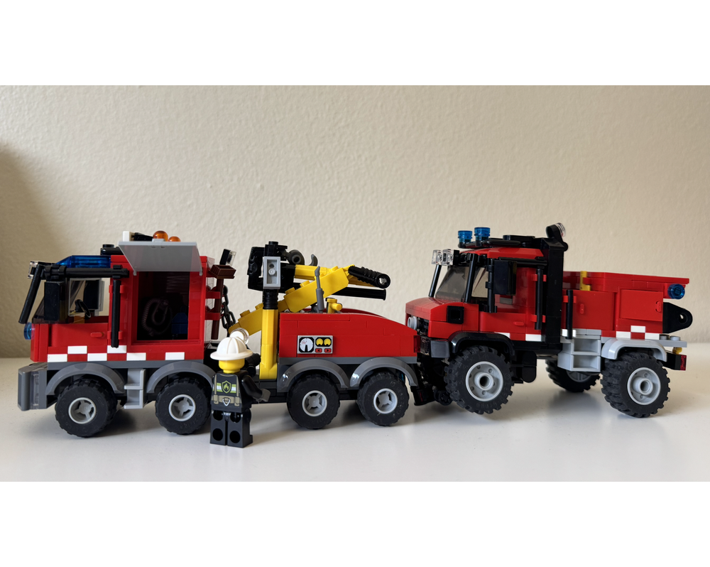 LEGO MOC-206098 Heavy Rescue Wrecker Fire Truck by reggieranger ...