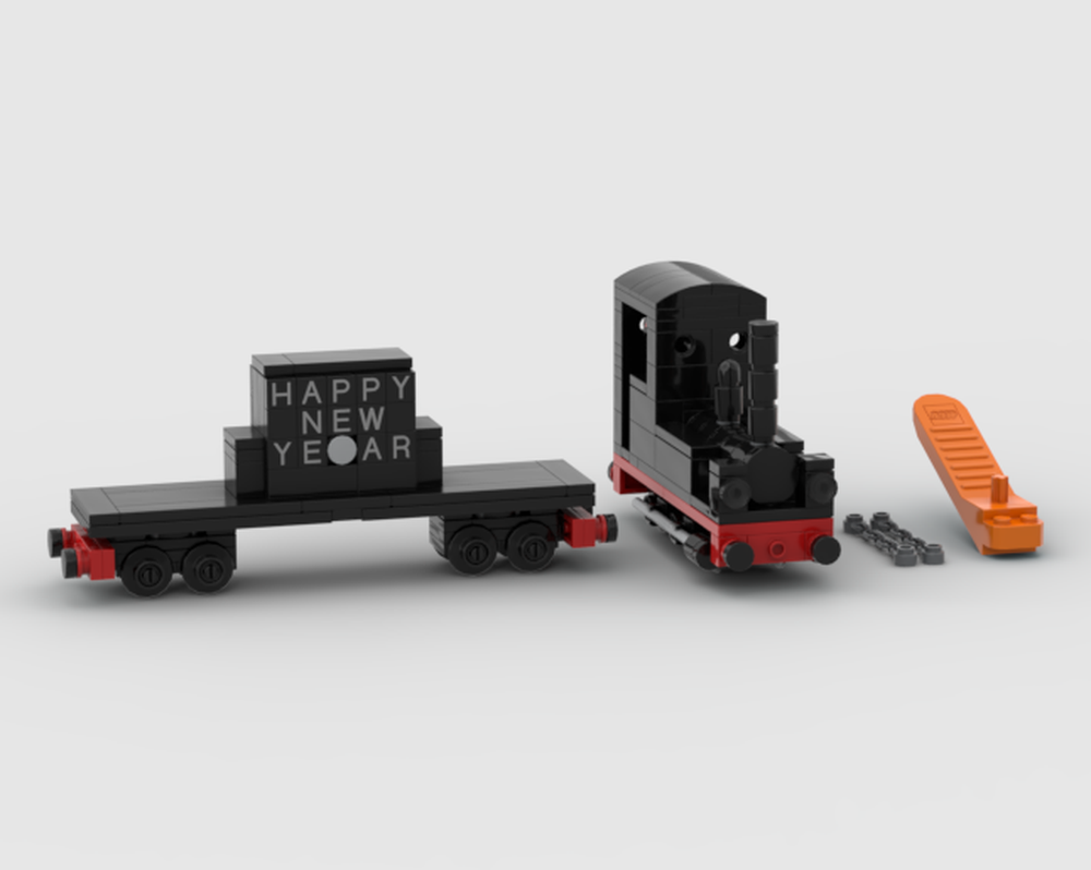 LEGO MOC-206101 New Year Locomotive by TerminatorFan1984 | Rebrickable ...