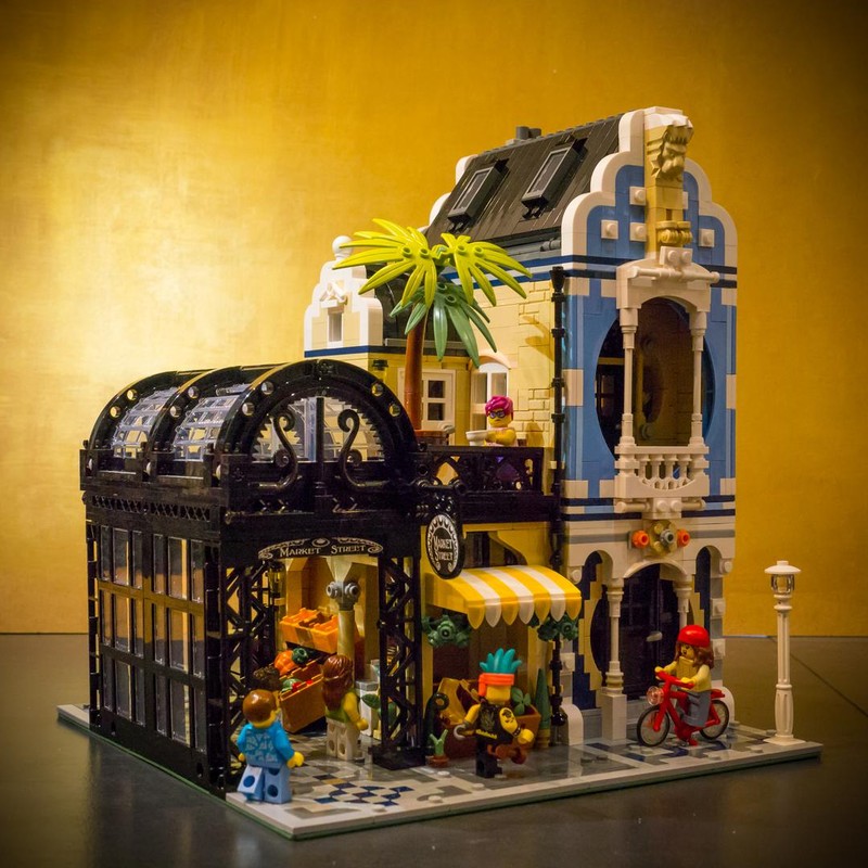Lego Modular Buildings Lego Creator Market Street LEGO Creator In