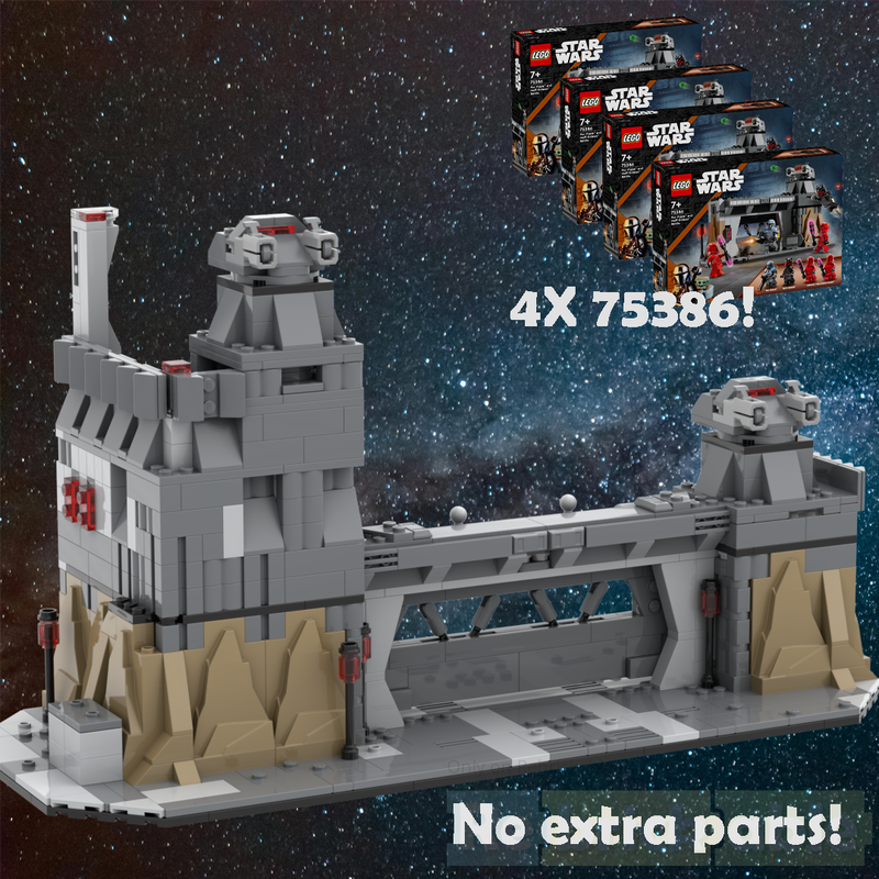 LEGO MOC 4X 75386 quadruple build by LucSoleBricks | Rebrickable