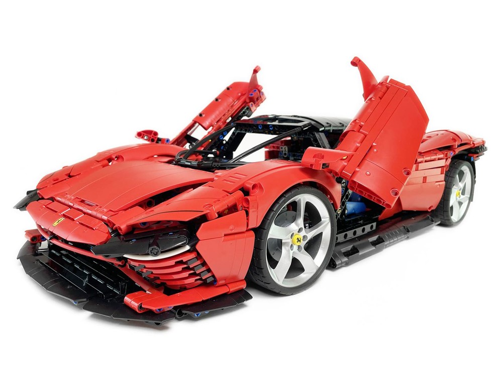 LEGO MOC-206167 42143 페라리 Daytona SP3 RC MOD for Power Function