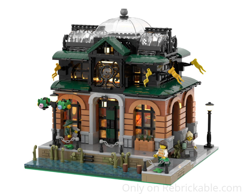 LEGO MOC-206196 Market Hall by rebelnili | Rebrickable - Build
