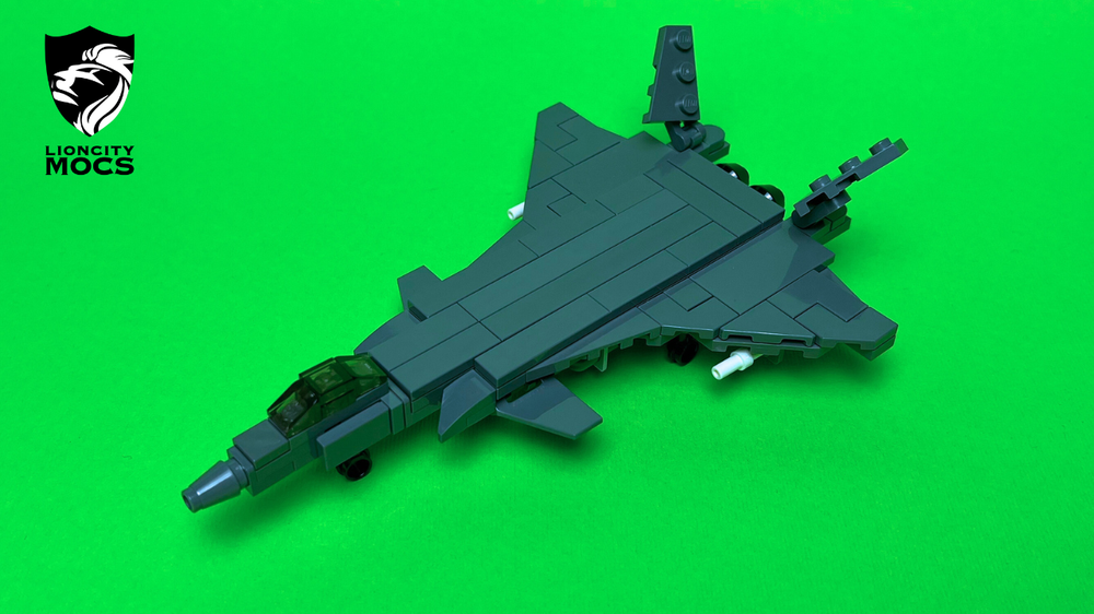 LEGO MOC Chengdu J-20 Lego Tutorial (1:120) by Lioncity Mocs ...