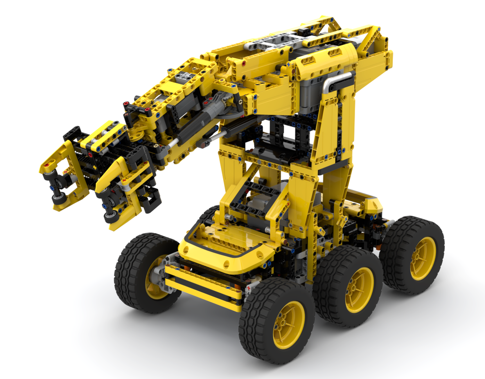 LEGO MOC MANIPULATOR CRAWLER MK-4 by KeisukeOmori | Rebrickable - Build ...
