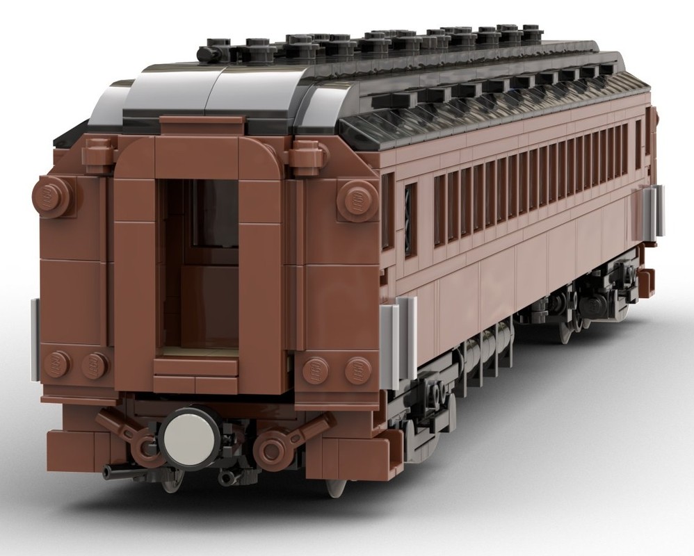 LEGO MOC-206305 1:48 Pennsylvania Railroad P70 Passenger Coach by