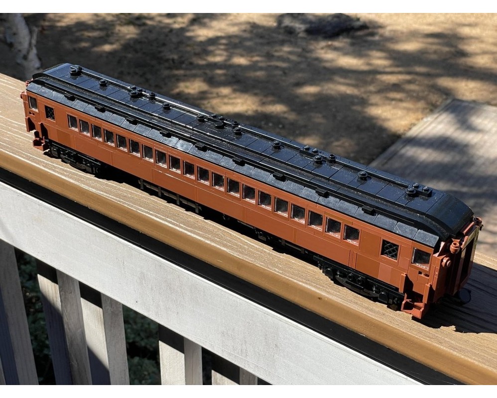 LEGO MOC-206305 1:48 Pennsylvania Railroad P70 Passenger Coach by