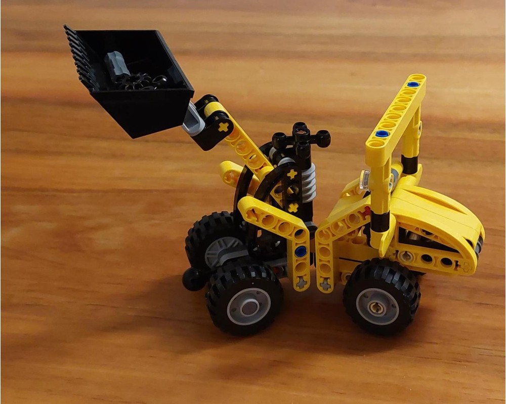 LEGO MOC 42197 Compact Wheel Loader by Larsagri | Rebrickable