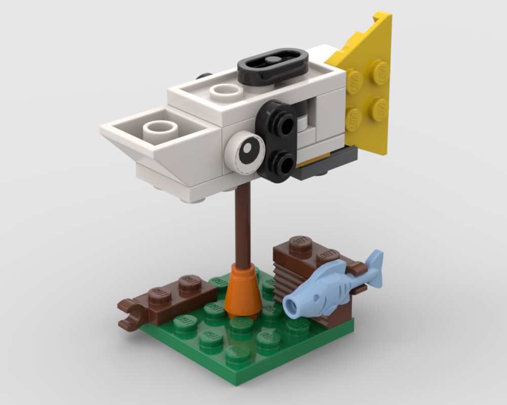 LEGO MOC 11012 Banded Archerfish (Toxotes jaculatrix) by NatureTechie ...
