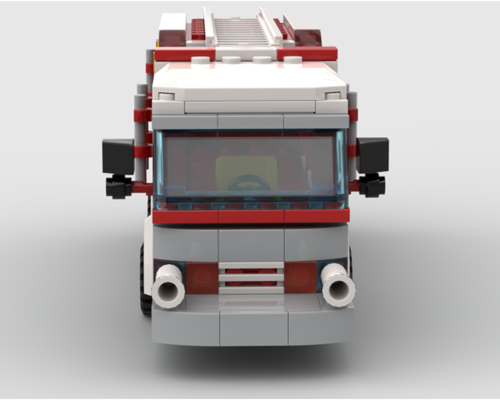 LEGO MOC-206413 Fire Truck - Engine Model by Ryanclegg12 | Rebrickable ...